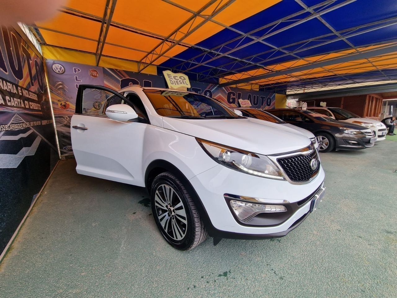 KIA SPORTAGE 1.7 CRDI VGT 2WD UNICOP. DA VETRINA