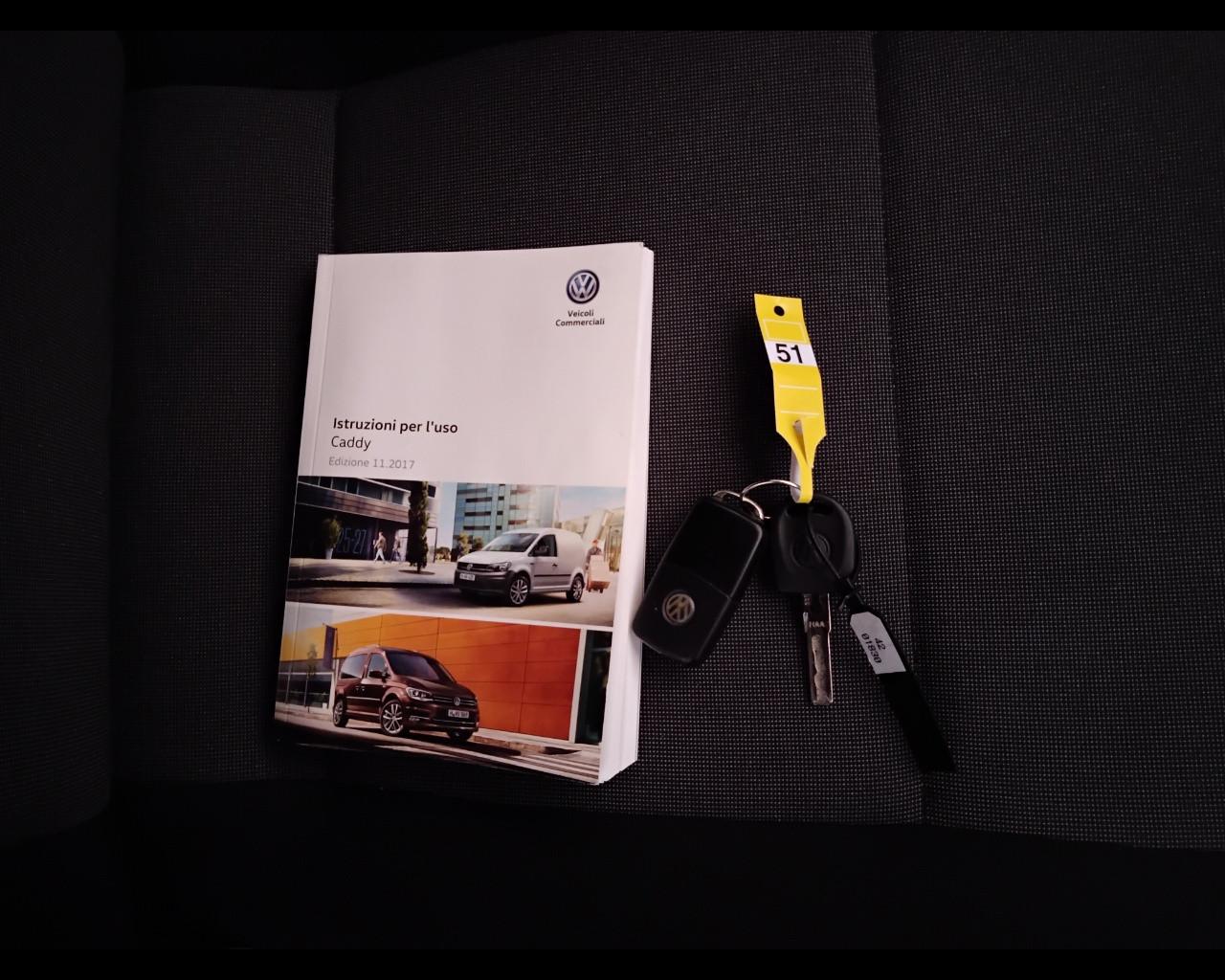 VOLKSWAGEN Caddy IV 2015 - Caddy 2.0 tdi 75cv van E6