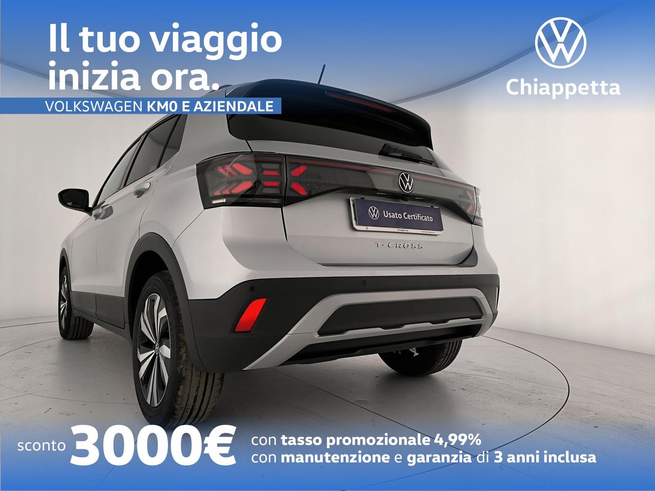 Volkswagen T-Cross 1.0 tsi edition plus 95cv