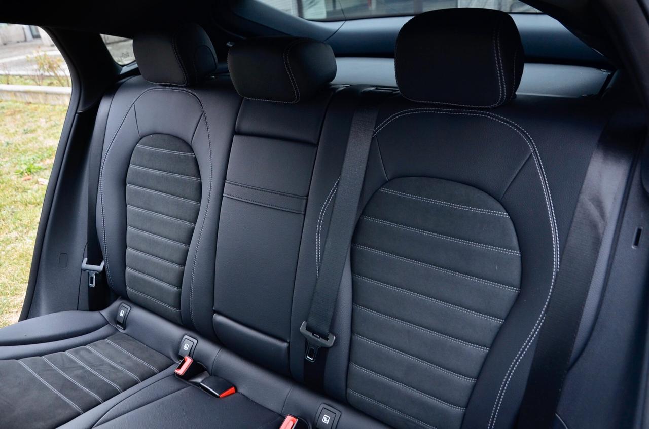 MERCEDES-BENZ GLC COUPE 200d PREMIUM 4MATIC 163cv AUTO, IVA ESPOSTA, UNICO UTILIZZATORE, SERVICE MERCEDES, TETTO, SOSPENSIONI PNEUMATICHE, NAVI, RETROCAMERA, PERMUTE