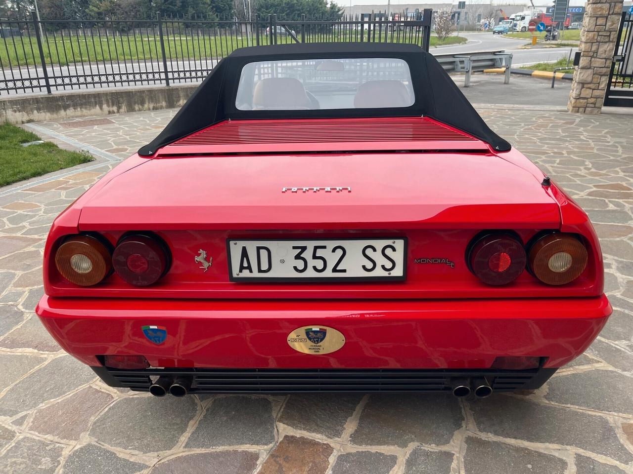 Ferrari Mondial 3.4 T Cabrio ASI ORO