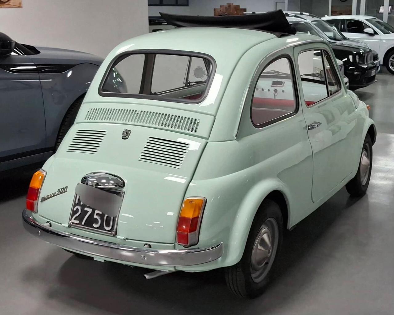 Fiat 500F uniproprietario Libretto e targhe originali