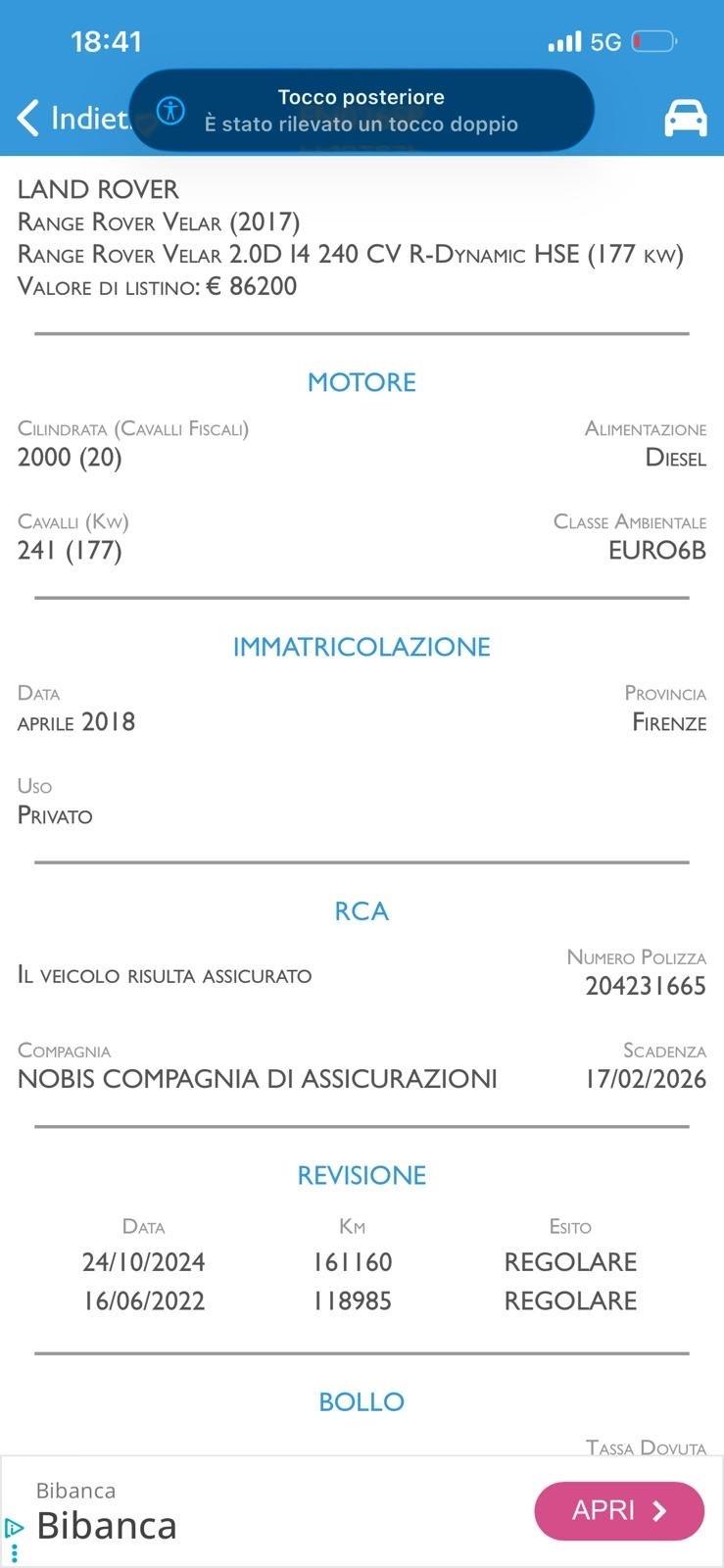 Land Rover Range Velar 2.0D I4 240 CV R-Dynamic HSE