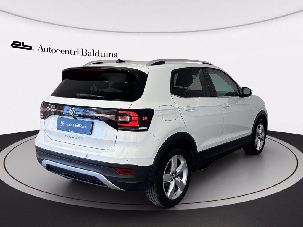 VOLKSWAGEN T-cross 1.0 tsi advanced 110cv del 2022