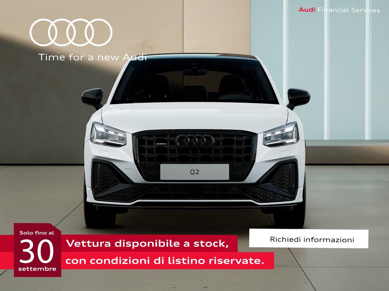 Audi Q2 40 2.0 tfsi identity black quattro s-tronic