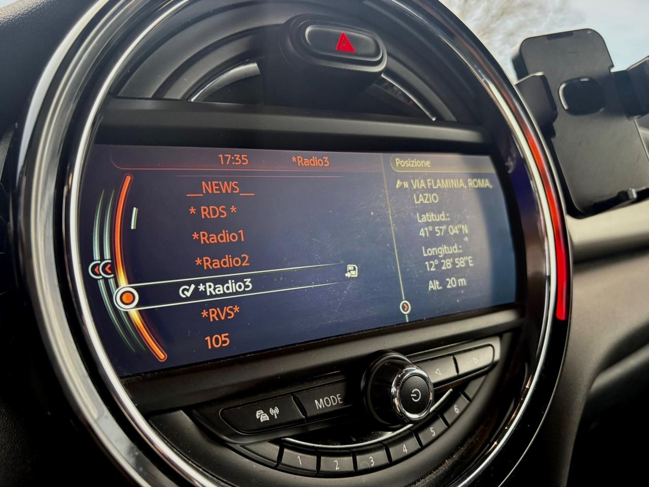 Mini 2.0 Cooper S 5 porte Head-Up Display Permute Finanziamenti