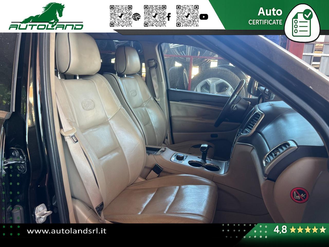 Jeep Grand Cherokee 3.0 crd V6 Overland 250cv auto