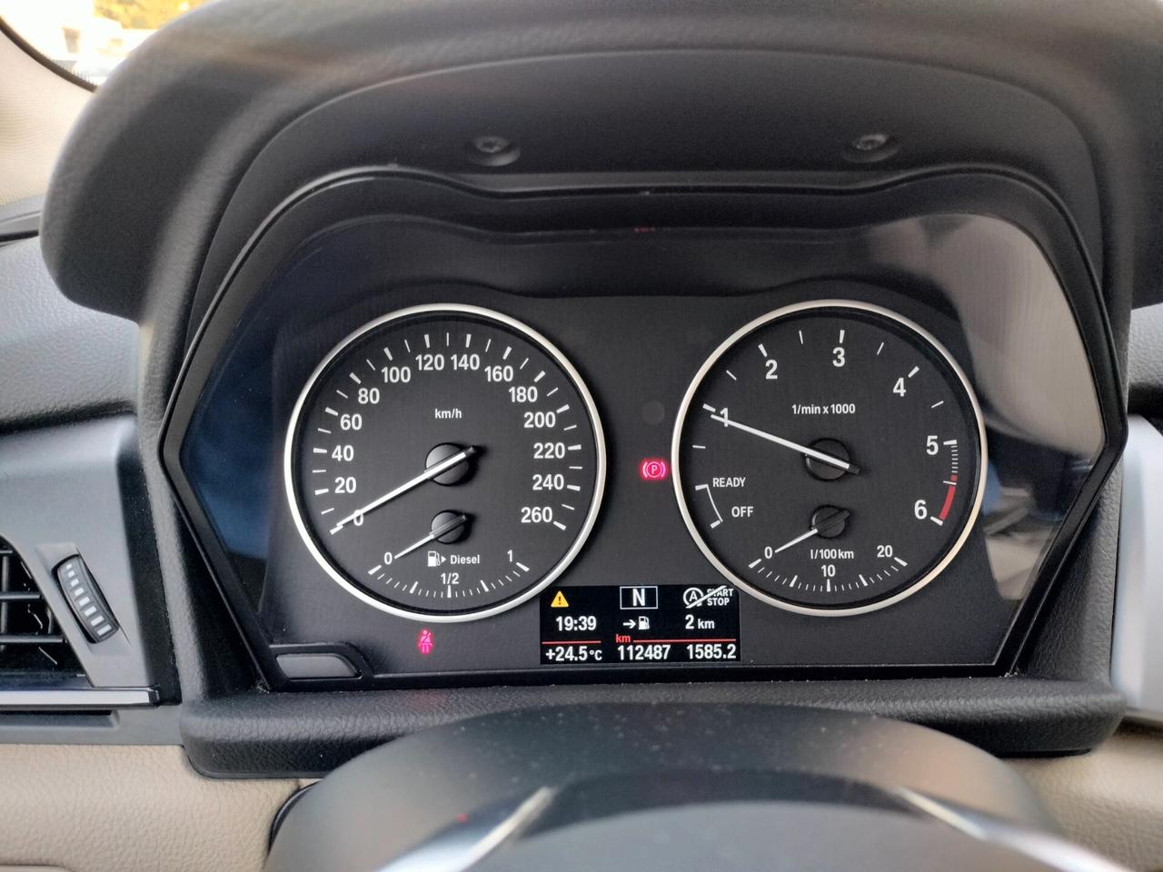 Bmw 2er Active Tourer 214d Msport 112.000km