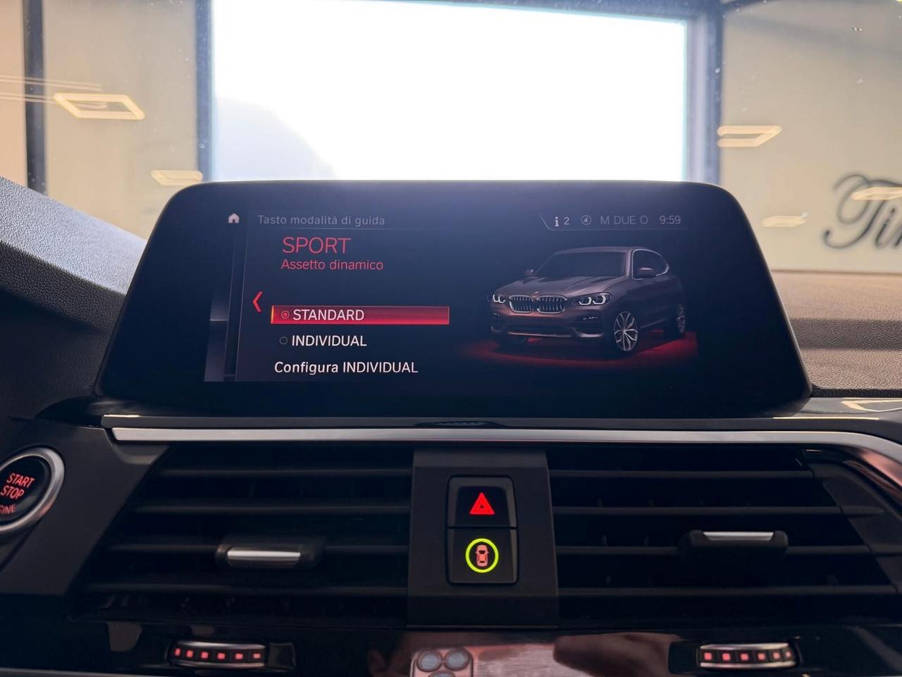 BMW X3 20D X-DRIVE X-LINE 190CV MHEV PELLE NAVI CAM ANNO 2021