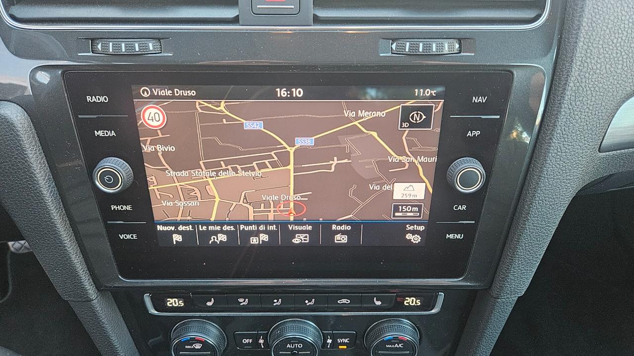 Volkswagen Golf 5p 1.4 tsi 125cv ACC-GANCIO-NAVY-SED.RISC.