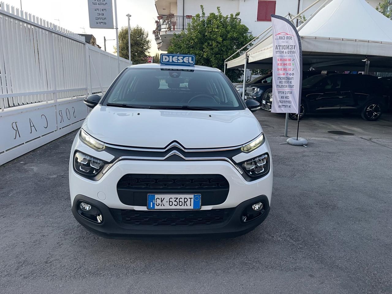 Citroen C3 BlueHDi 100 S&S Feel Pack KM 83.500CERTIFICATI!!!