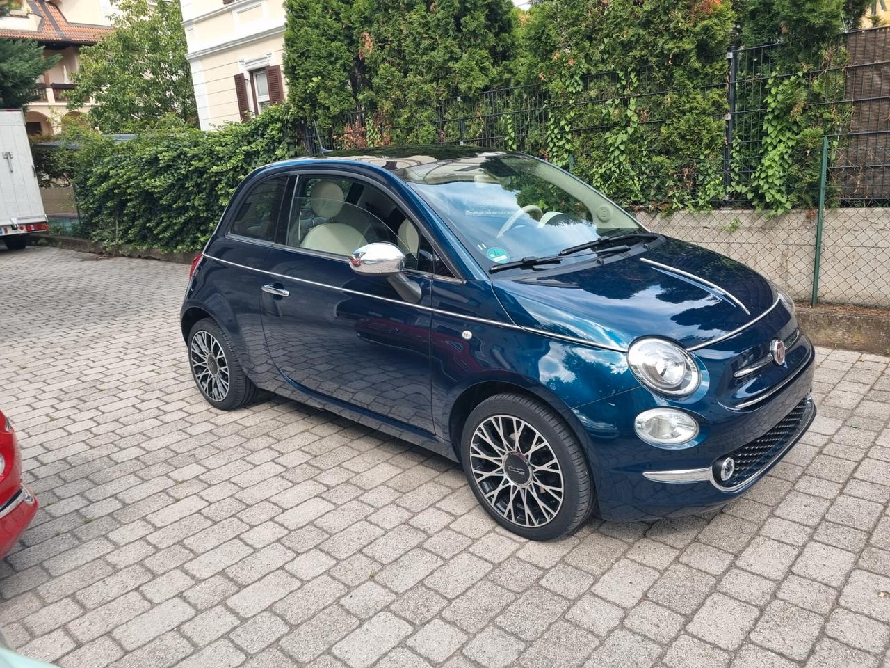 Fiat 500 collezione 1.2 69 cv anno 2018 km 61000