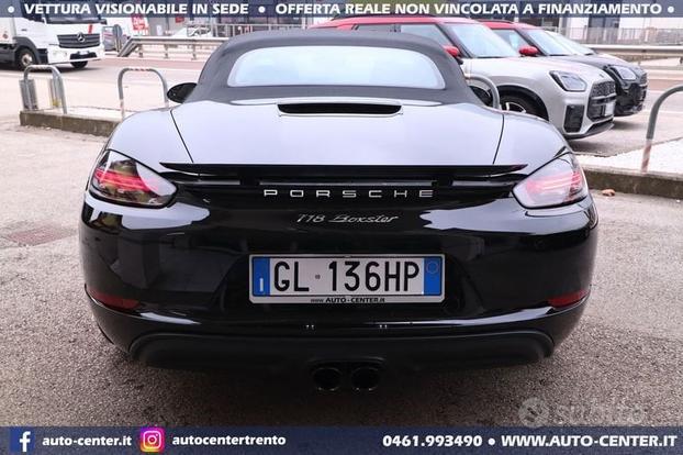 Porsche 718 Boxster 2.0 MANUALE *111 PUNTI