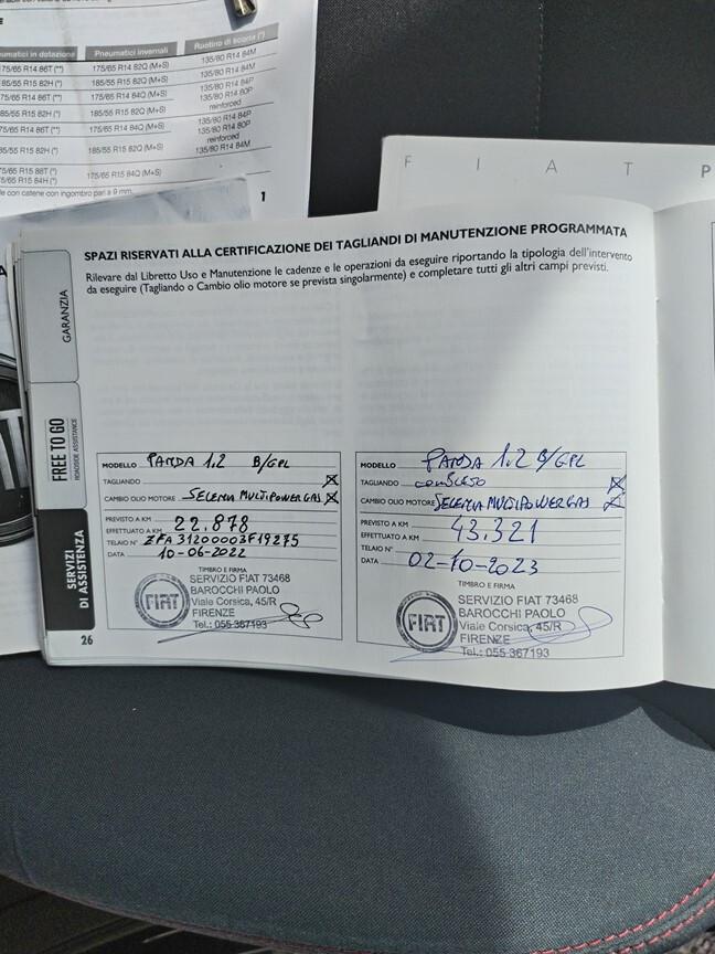 Fiat Panda 1.2 EasyPower Lounge 86000KM 2021 GPL