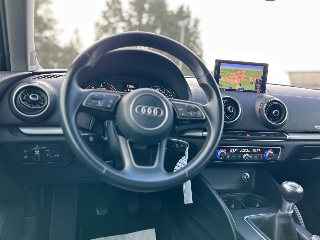 Audi A3 1.6 TDI 116 CV Business *NAVI*NEOPATENTATI*PARI AL NUOVO*EURO 6D*