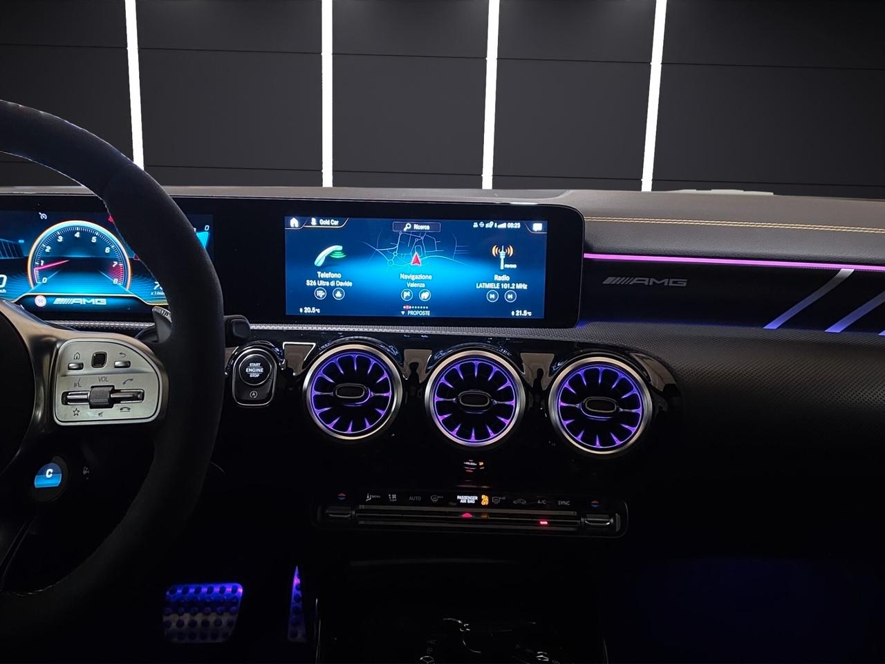 Mercedes-benz CLA 45 AMG S TETTO-RECARO-BURMESTER