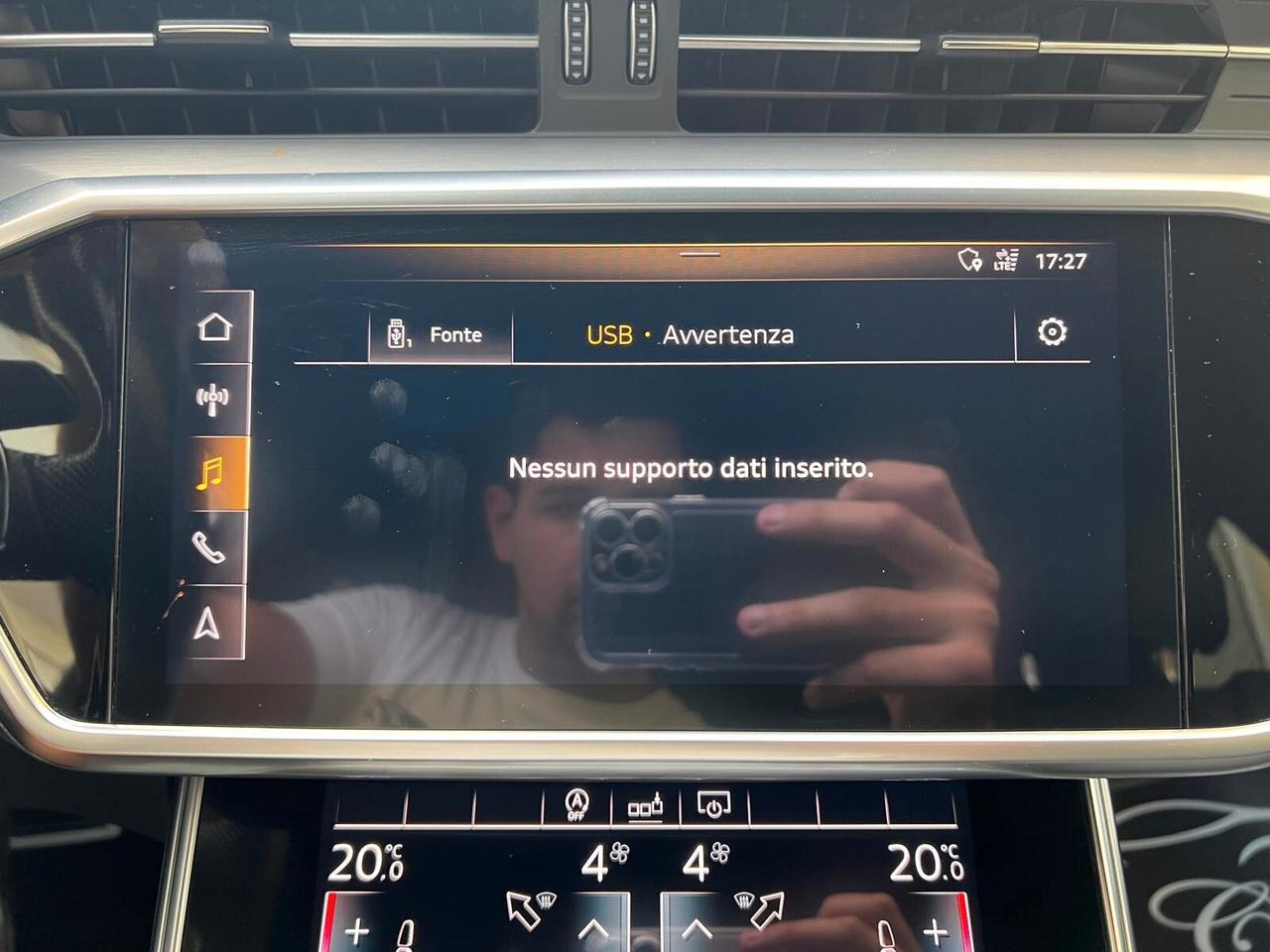 AUDI S6 AVANT 3.0 TDI MHEV 349CV QUATTRO ALCANTARA NAVI CAM360° ANNO 2020