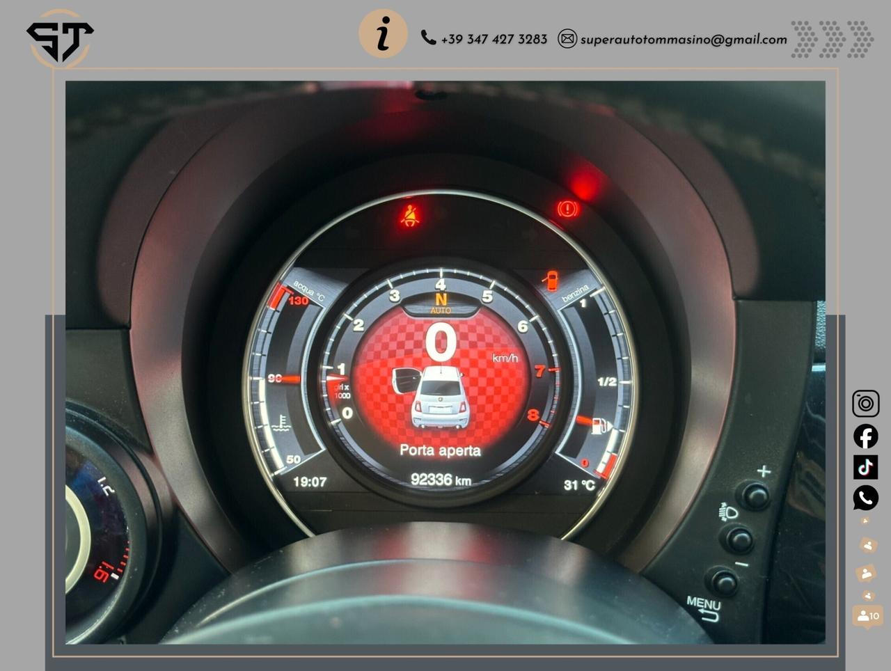 Abarth 595 1.4 Turbo T-Jet cambio F1