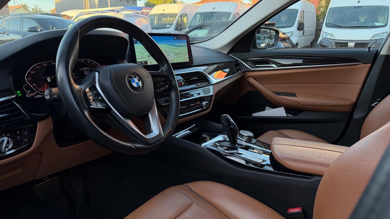 BMW 520D TOURING 48V 2.0 LUXURY 190 CV - FULL LED, PELLE, VIRTUAL COCKPIT