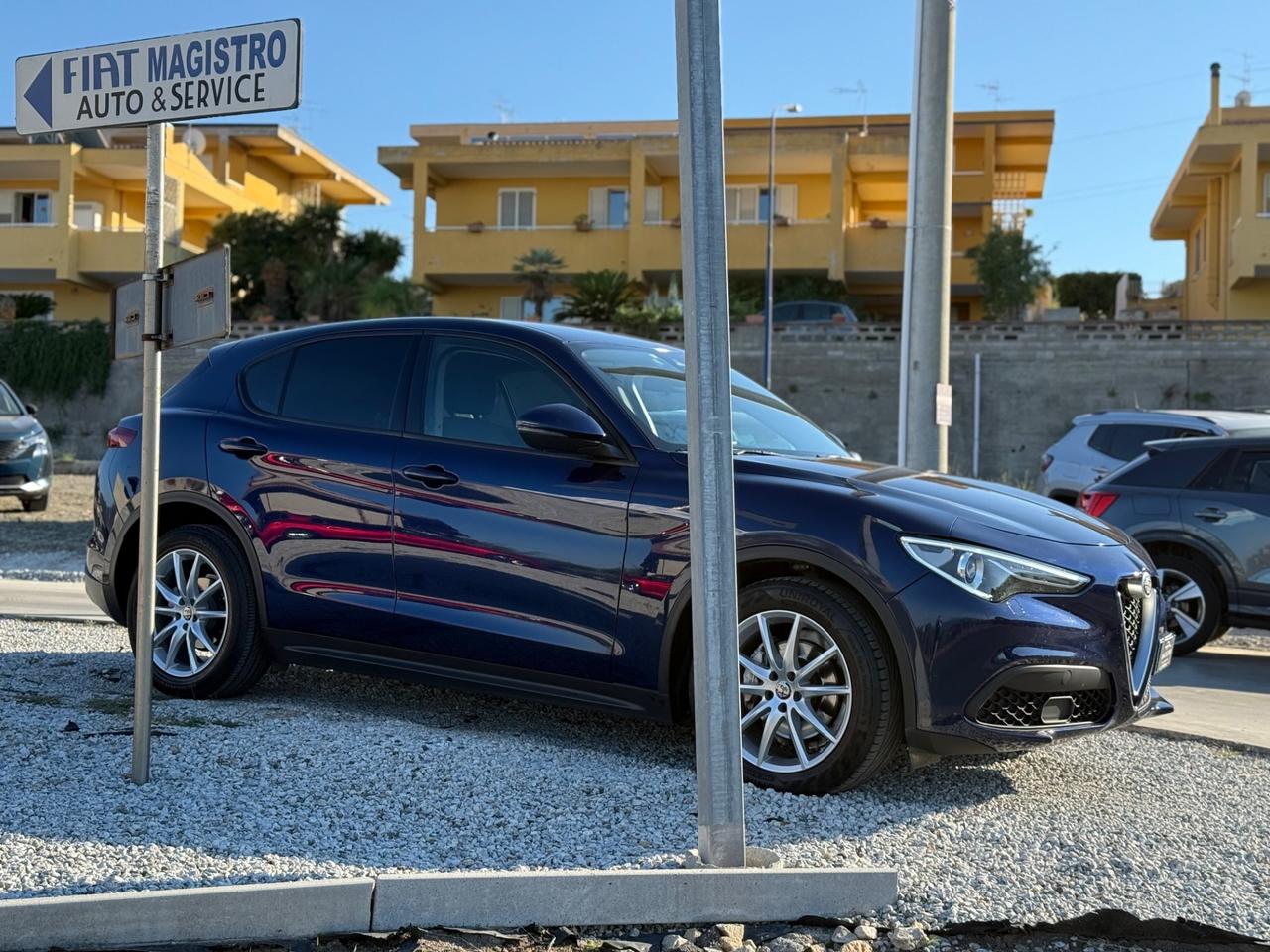 Alfa Romeo STELVIO 2.2 TD 160CV AT8 Blu Montecarlo