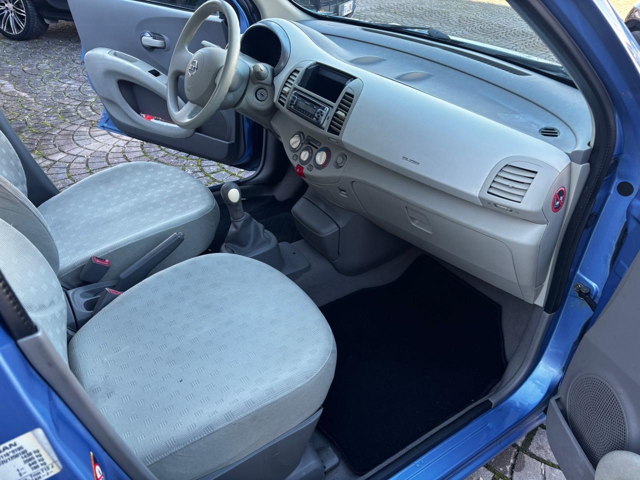 Nissan Micra 1.0 16V 5 porte Visia PERFETTA SOLO 100.000 KM IDONEA PER NEOPATENTATI PERMUTABILE