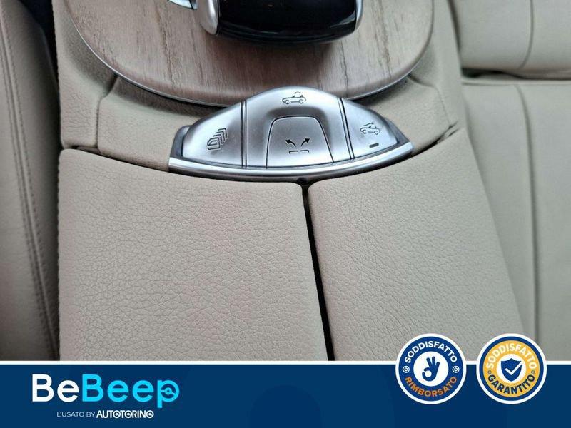 Mercedes-Benz Classe E Cbr E CABRIO 220 D BUSINESS SPORT AUTO