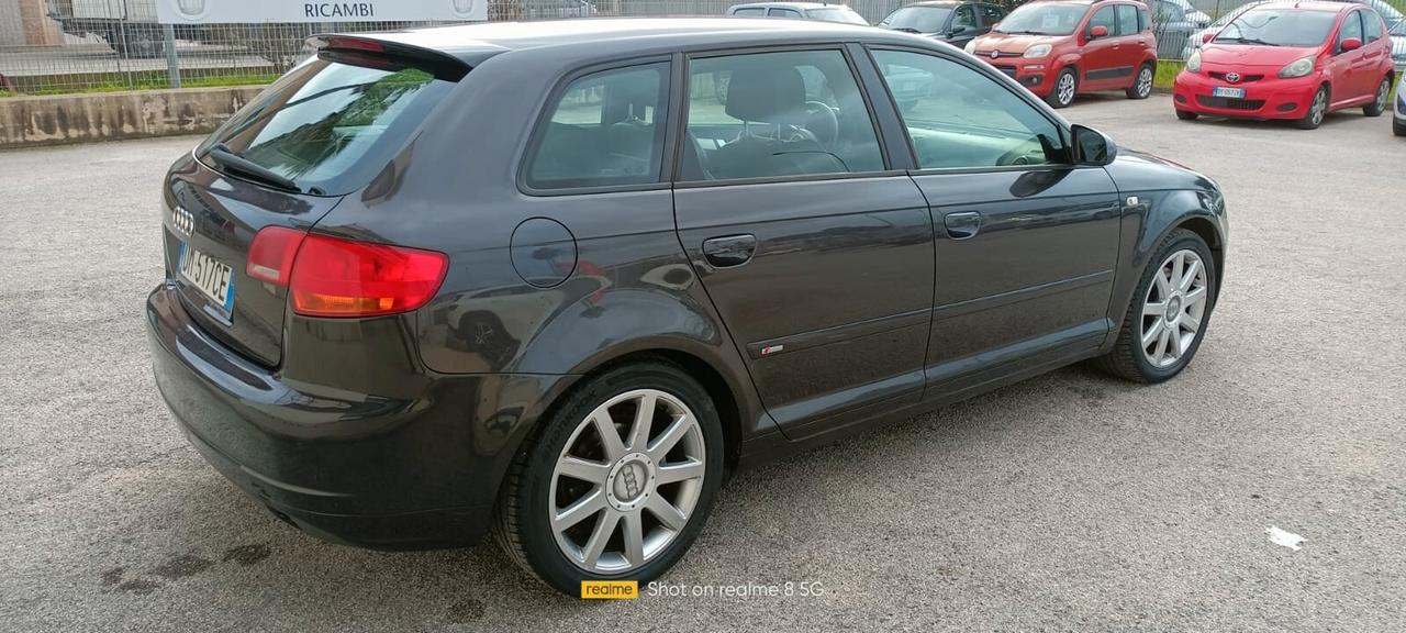 Audi A3 SPB 2.0 TDI 170 CV F.AP. S tronic (S-LINE) AUTO IN CONTO VENDITA