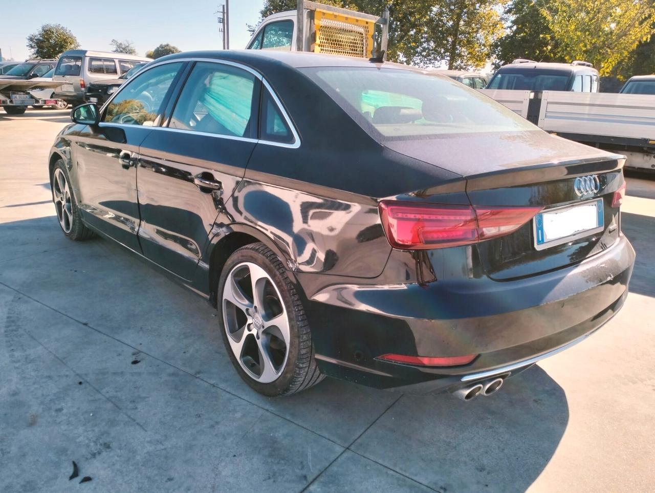 Audi A3 L Sedan 2.0 TDI 184 CV quattro S-Tronic - SINISTRATA