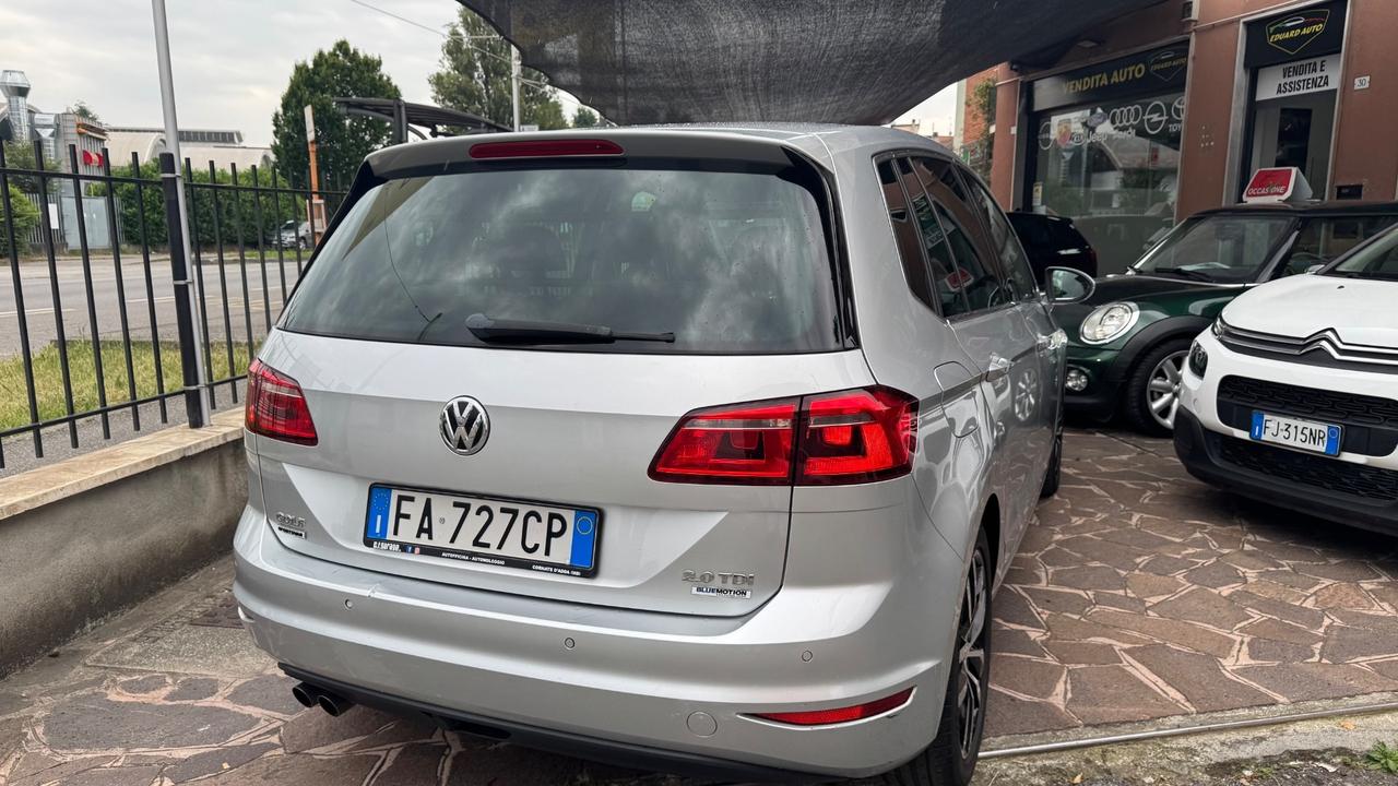 Volkswagen Golf Sportsvan 2.0 TDI DSG Highline GANCIO TRAINO