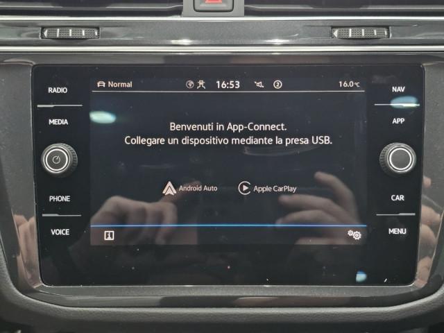 Volkswagen Tiguan MOVE C.Lega17" AppleCarPlay Telecamera Tetto Life