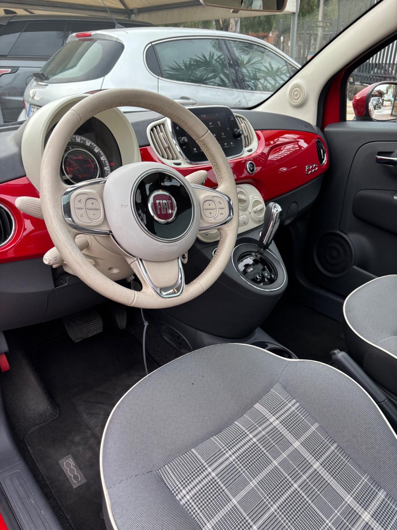 Fiat 500 1.2 Lounge automatica 2018