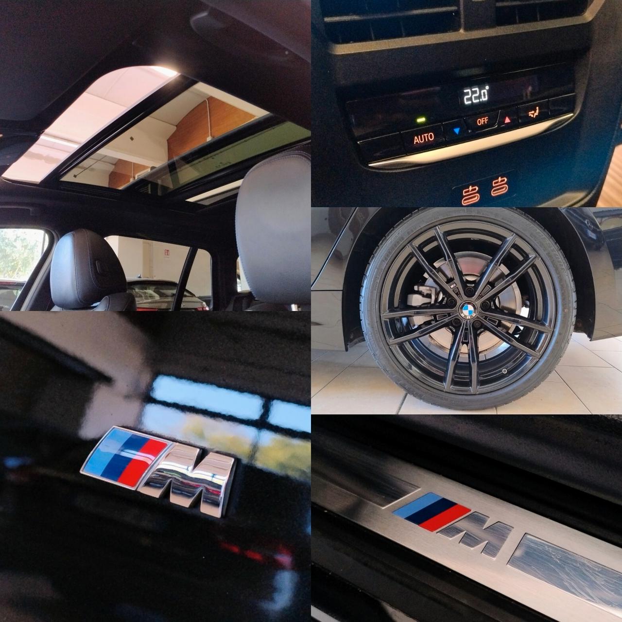 BMW 330d 48V xDrive Touring MSPORT TETTO ACC LUCI AMBIENTE