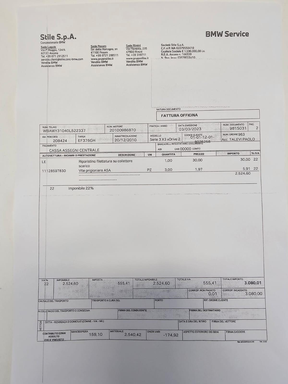 Bmw X3 xDrive20d Futura