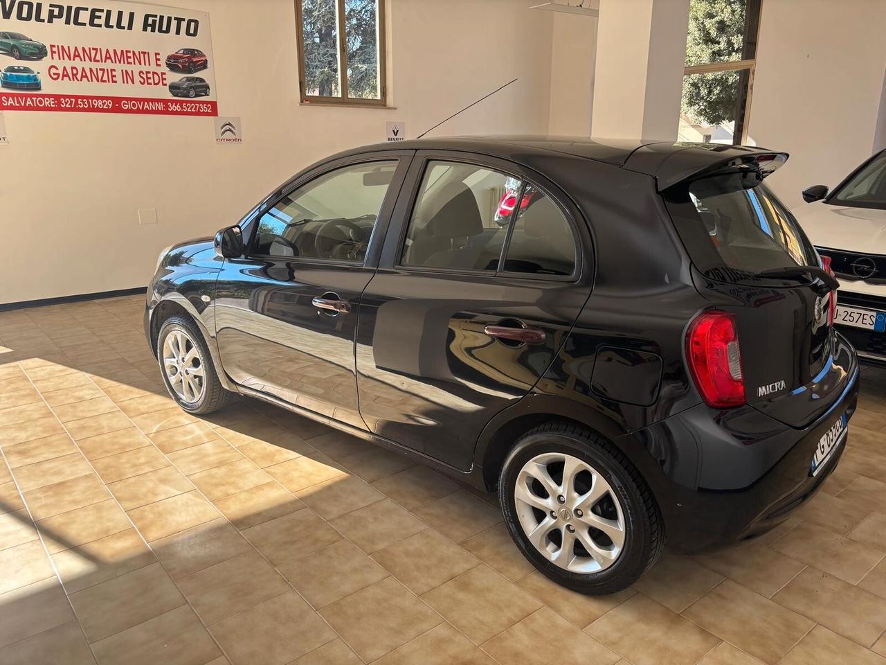 NISSAN MICRA ANNO 2016 BZ GPL ADATTA NEOPATENTATI KM 140 MILA