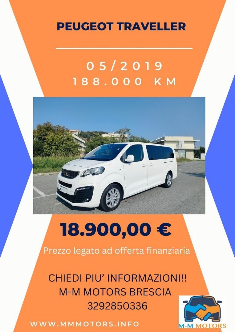 PEUGEOT Traveller BlueHDi Expert 180 S&S EAT8 Lo