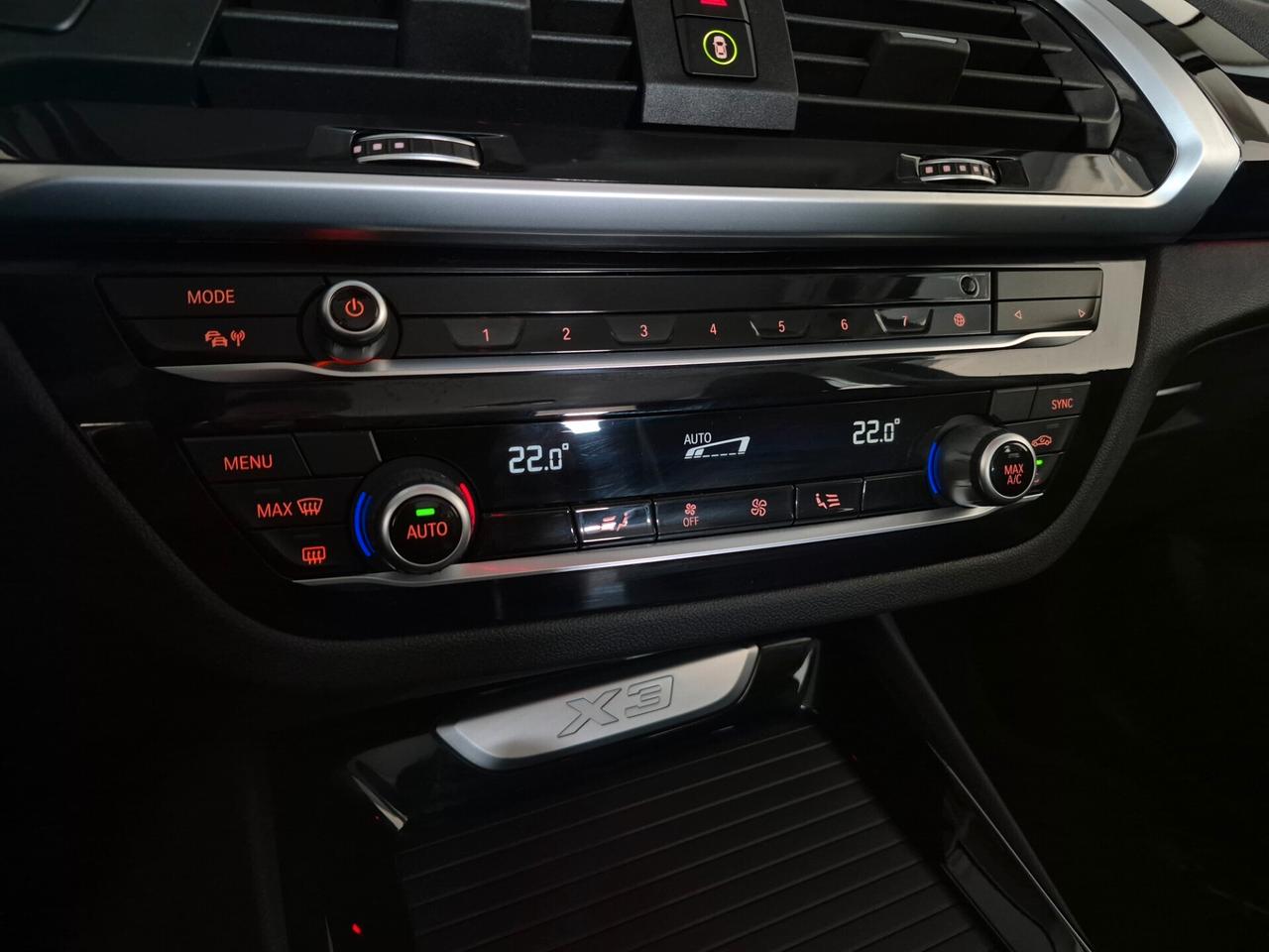 BMW X3 XDRIVE 20D XLINE *24 MESI DI GARANZIA* PELLE LED NAVI RETROCAM. CARPLAY