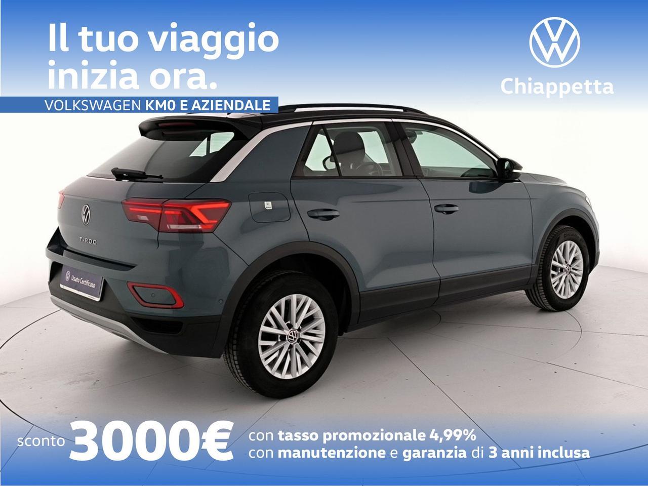 Volkswagen T-Roc 2.0 tdi life 115cv
