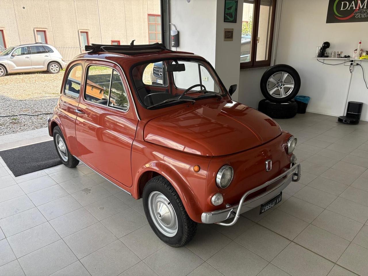 Fiat 500L 1972 ISCRITTA ASI