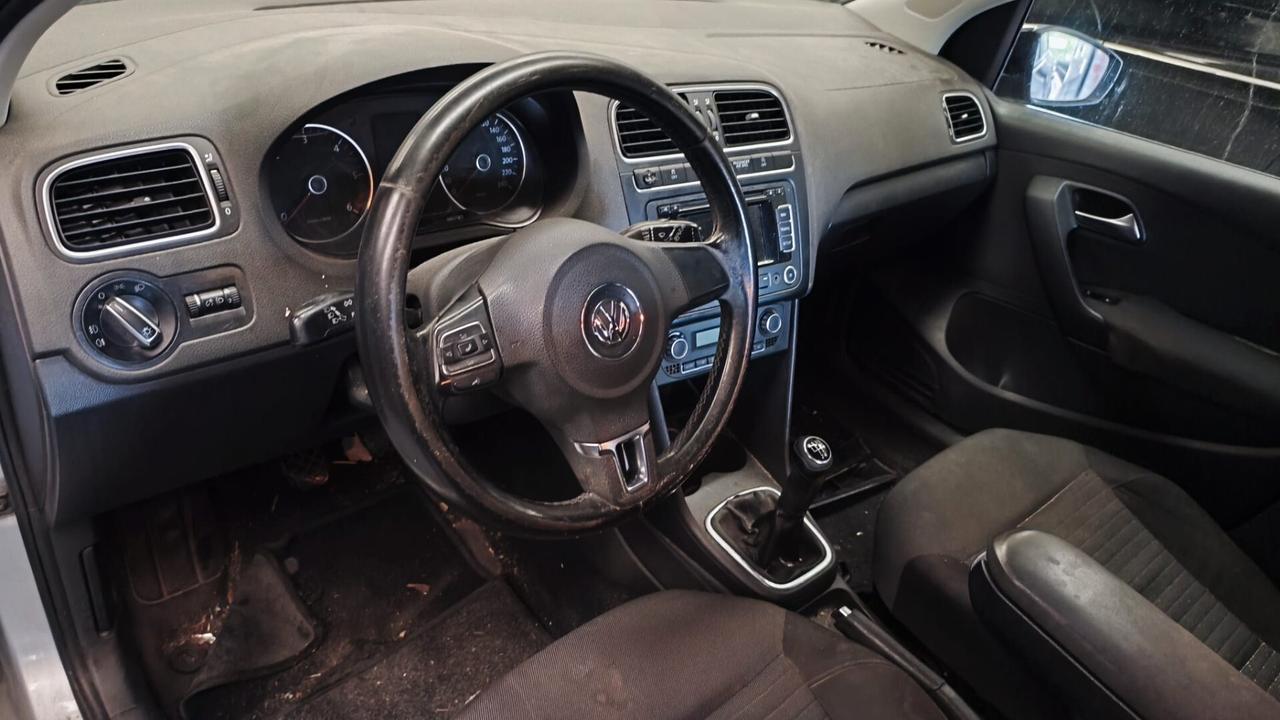 Volkswagen Polo 1.6 TDI 90CV DPF 5 porte Highline sinistrata anteriormente