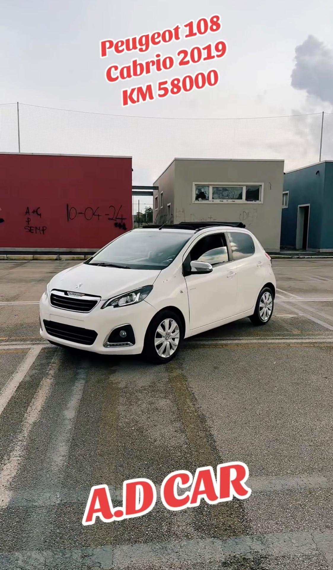 Peugeot 108 Peugeot 108 cabrio style
