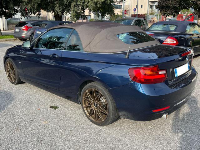 BMW 218 d Cabrio Luxury automatica