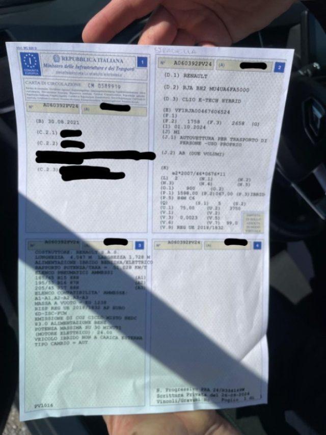 RENAULT Clio Full Hybrid E-Tech 140 CV 5 porte Zen