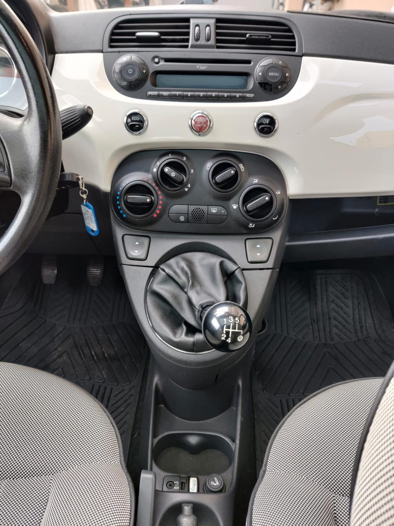 Fiat 500 benz tetto panoramico