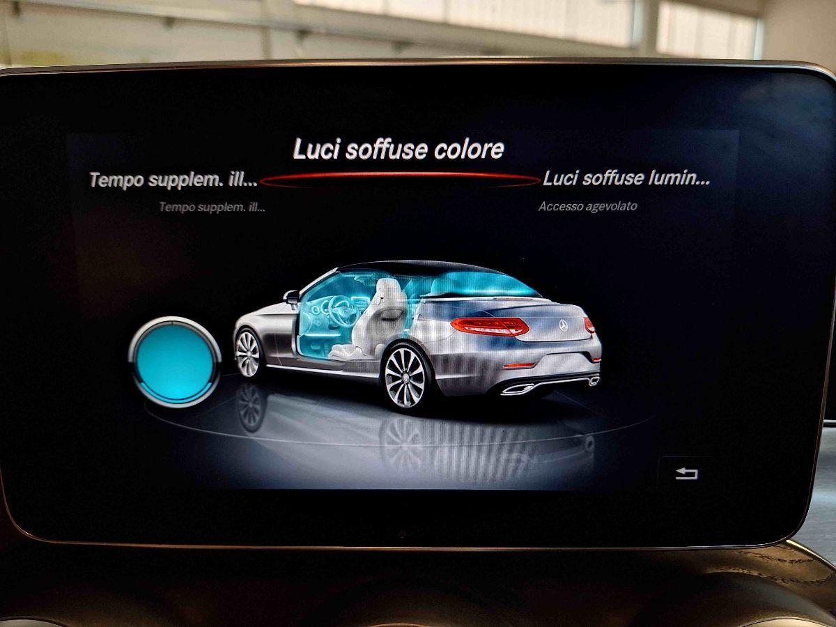 MERCEDES C 220 d Automatic Premium - CABRIO - SOSPENS - FULL OPT