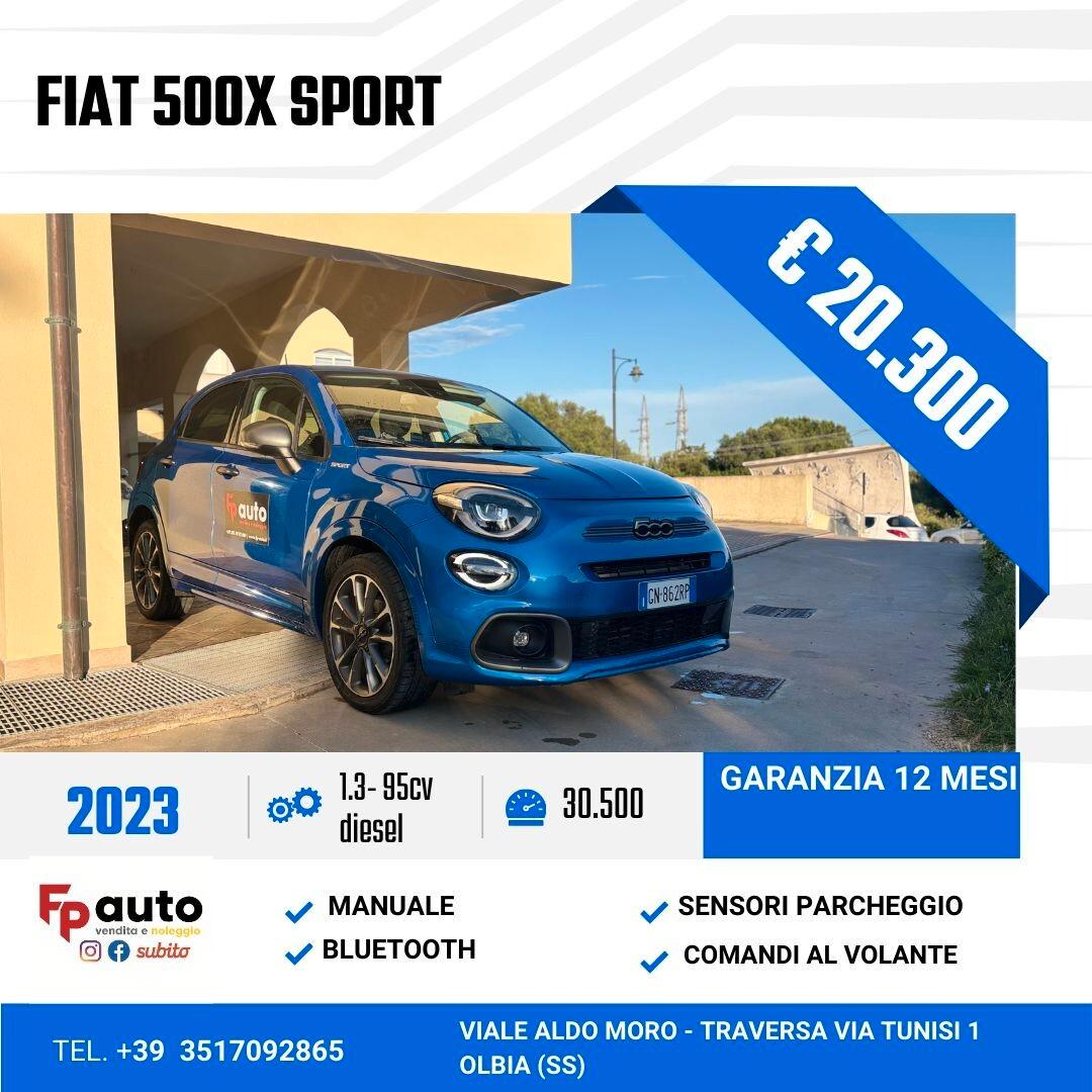 Fiat 500X 1.3 MultiJet 95 CV Sport