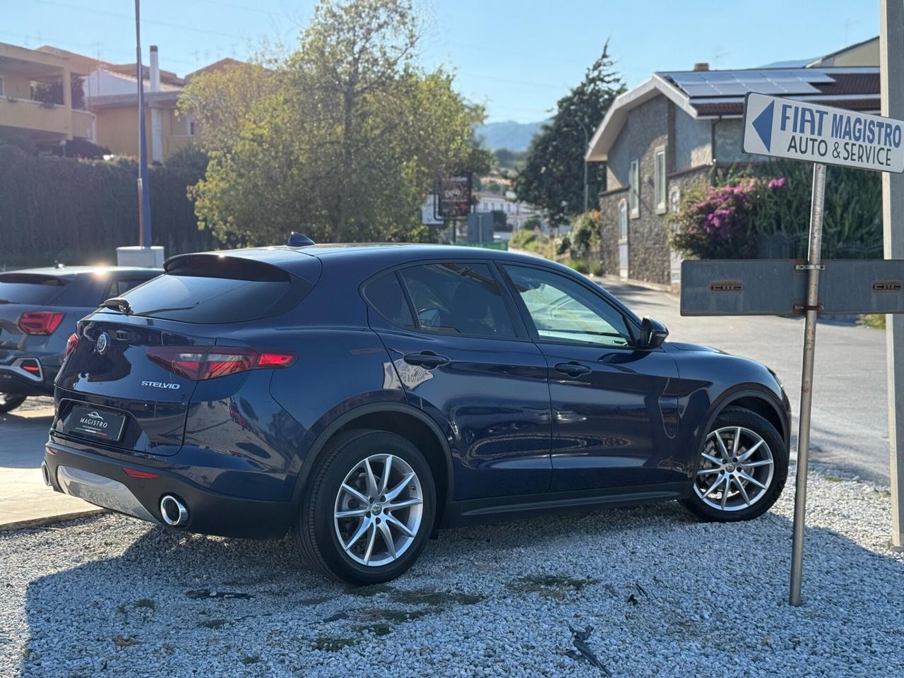 Alfa Romeo STELVIO 2.2 TD 160CV AT8 Blu Montecarlo