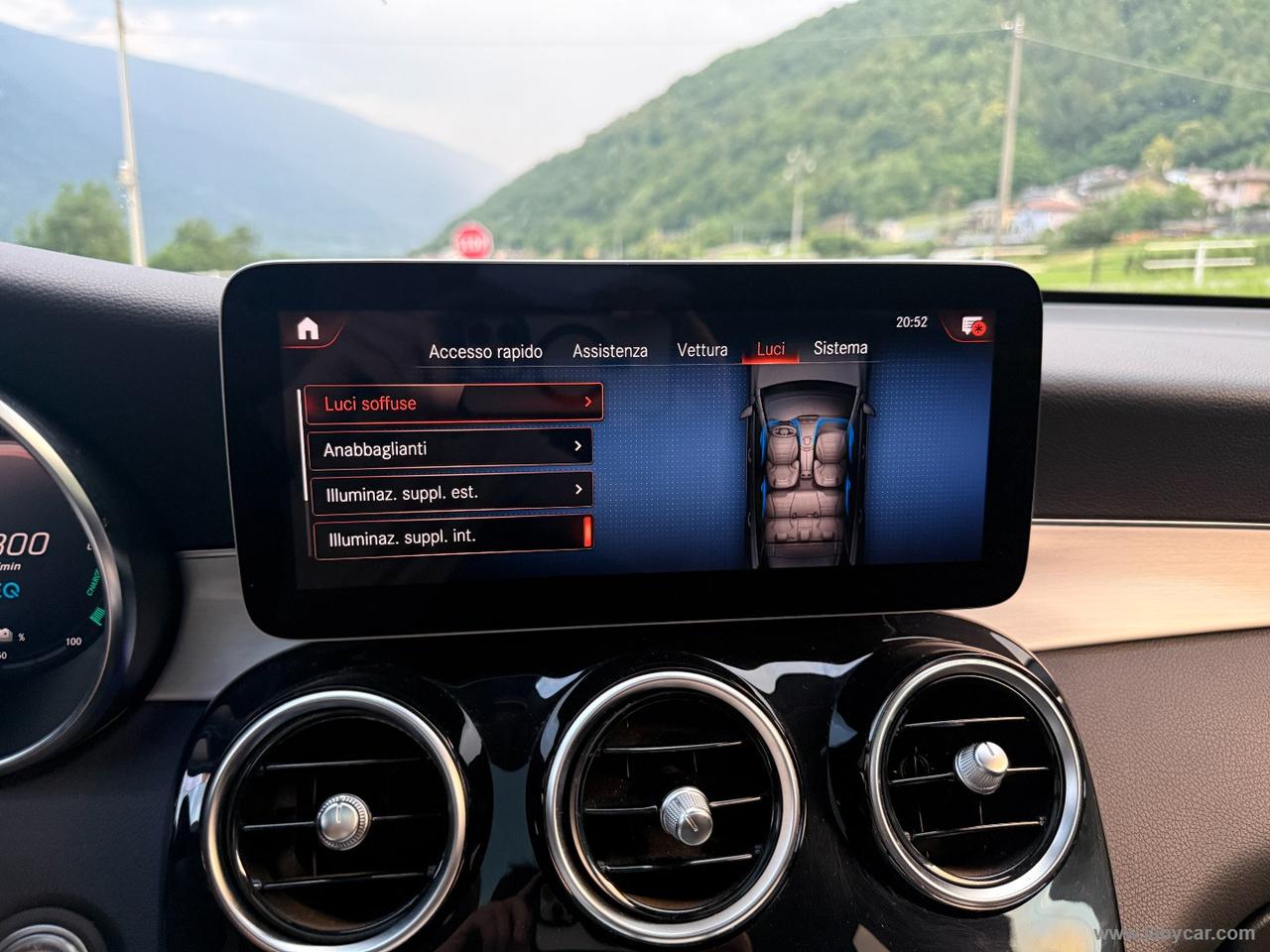 MERCEDES-BENZ GLC 300 de Plug-in PREMIUM PLUS TETTO AIRMATIC CAMERA 360