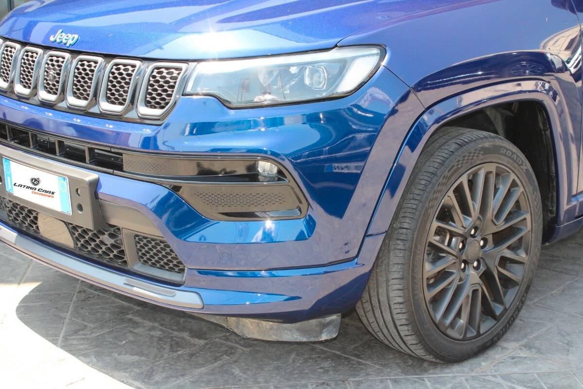 Jeep Compass 1.3 turbo phev S 4xe auto CV240 telecamera a 360°