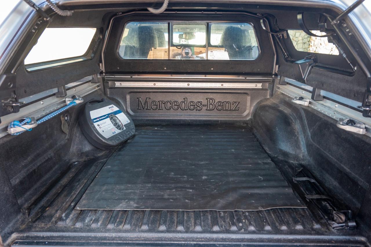 Mercedes X250d 4Matic GANCIO + HARD TOP