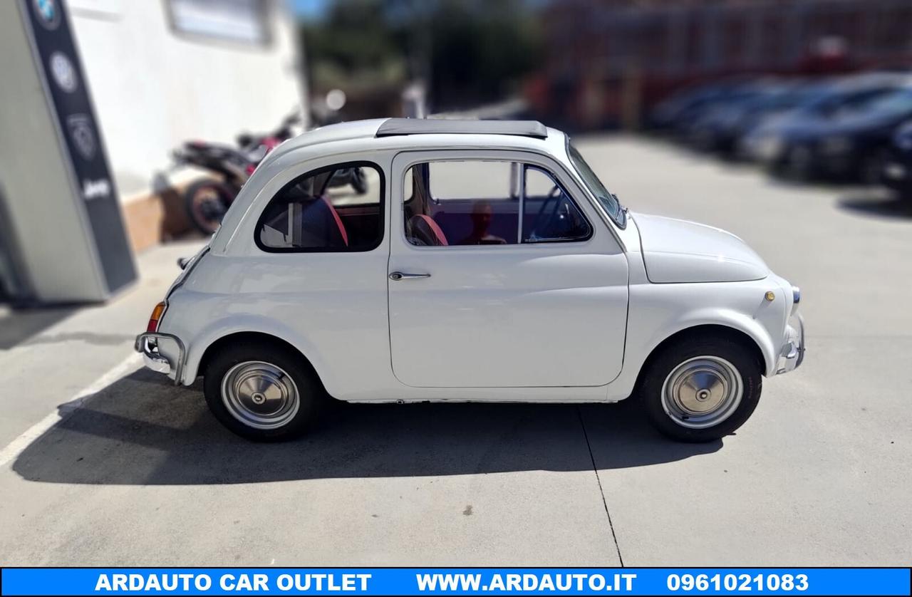 Fiat 500 L d epoca iscritta ASI restaurata